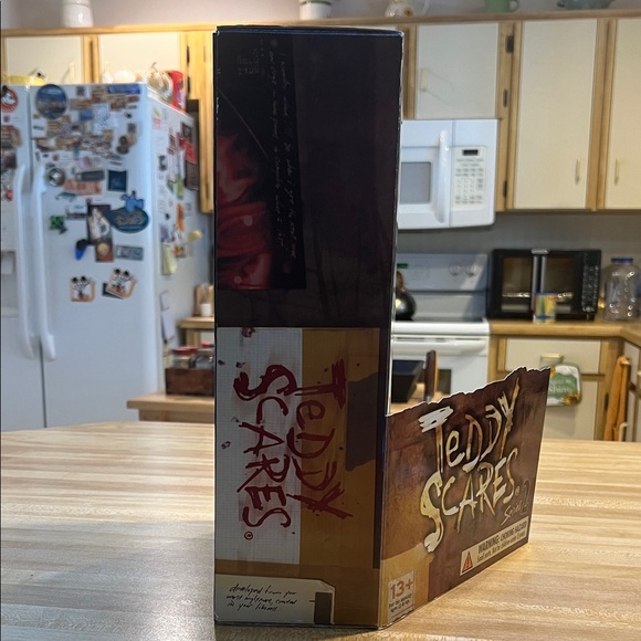 Series 2 Plush Toy with Red Outfit-Teddy Scares…..Granger Evermore - Picture 9 of 15